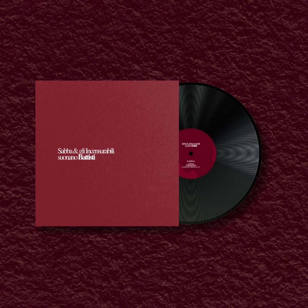 Sabba e Gli Incensurabili suonano Battisti Vinyl